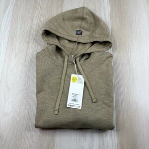 ARTILECT STUDIO Merino Wool/Cotton Hoodie Sweatshirt Men’s Size S Putty NEW